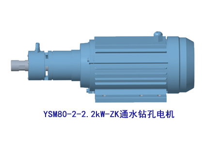 YSM80-2-2.2kW-ZK通水钻孔电机